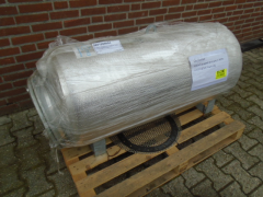 Watervat 300 Liter buffertank verzinkt.